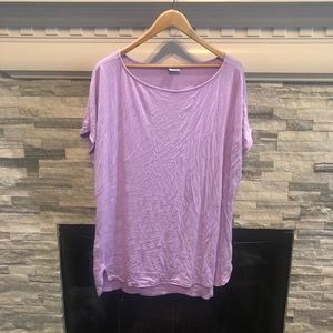 Light Purple Champion Workout Tee XL